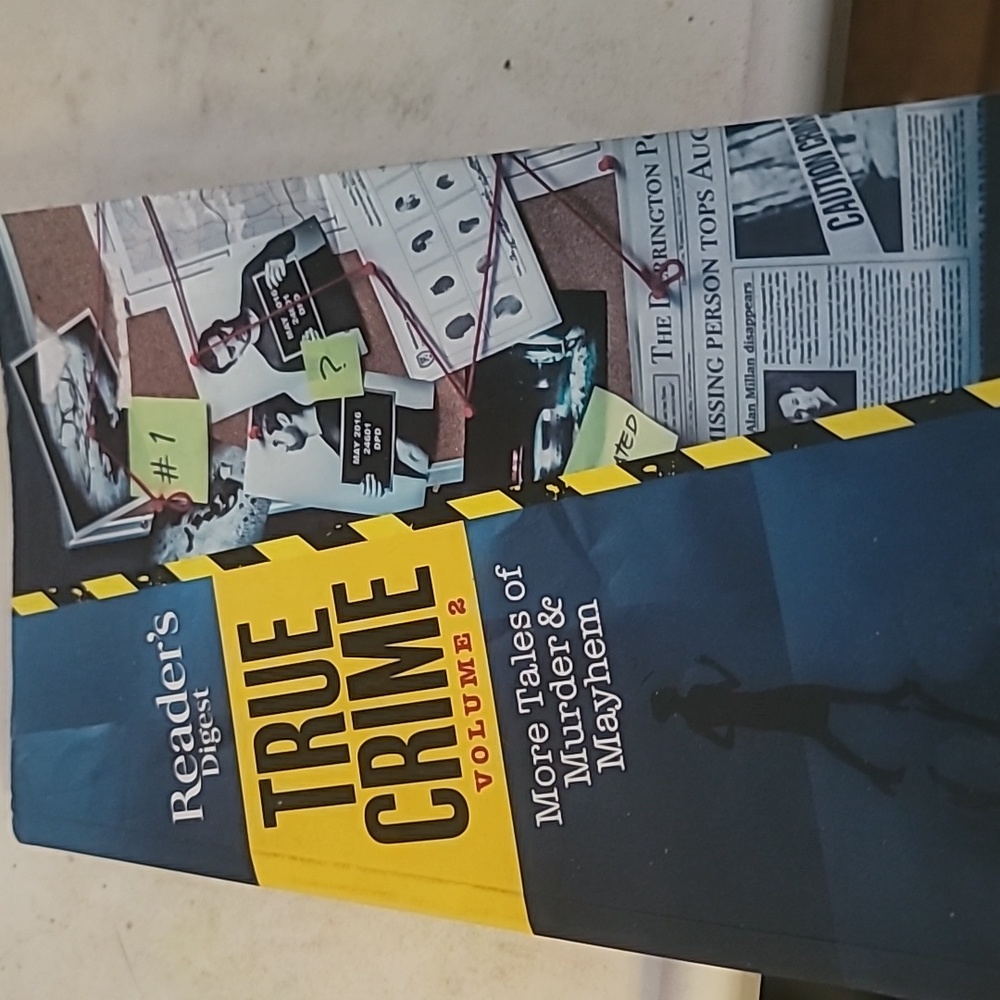 READERS DIGEST- TRUE CRIME VOL.#2- MORE TALES OF MURDER & MAYHEM
